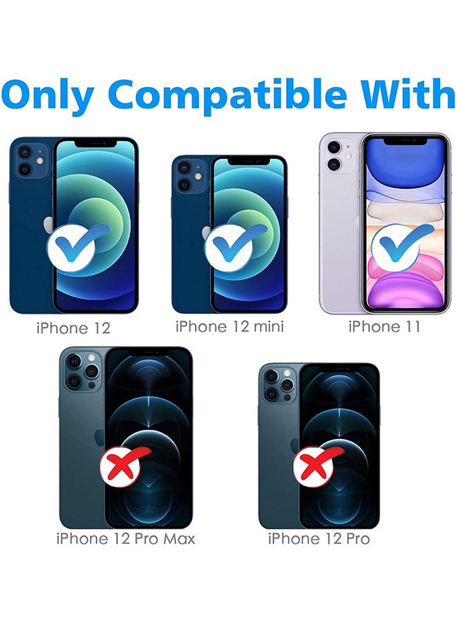 جوي روم لاصقة حماية لعدسة الكاميرا لجهاز آيفون 12 مقاس 6.1 بوصة أسود - Image 1