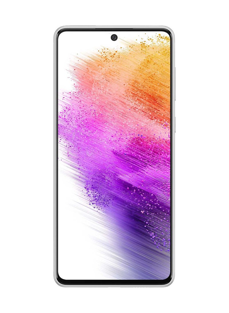 Samsung Galaxy A73 Dual SIM Awesome White 8GB RAM 128GB 5G - Middle East Version - Image 2