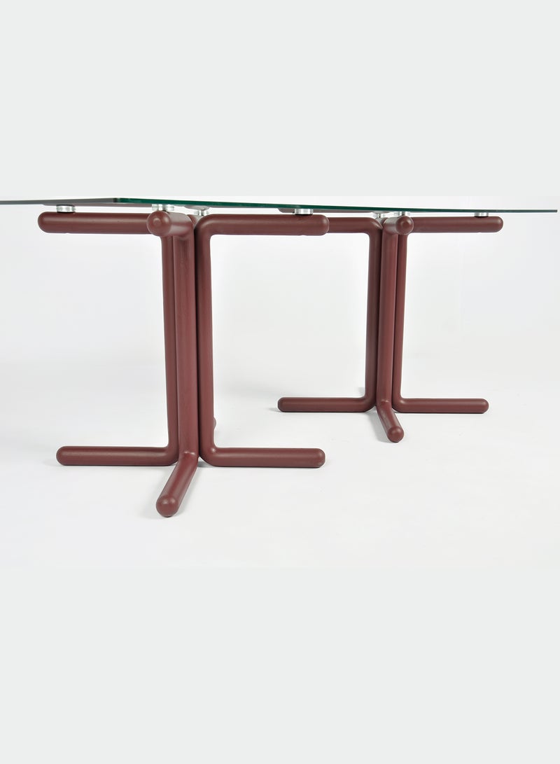 Dining Table - Modern Home Rectangular shape - Brown 180*80*75cm