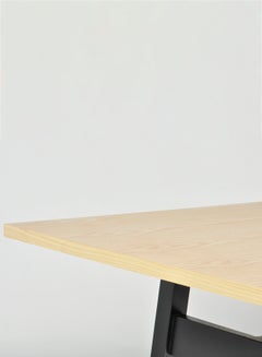 Switch Dining Table - Modern Home Rectangular shape - Natural 180*80*75cm  - Image 4