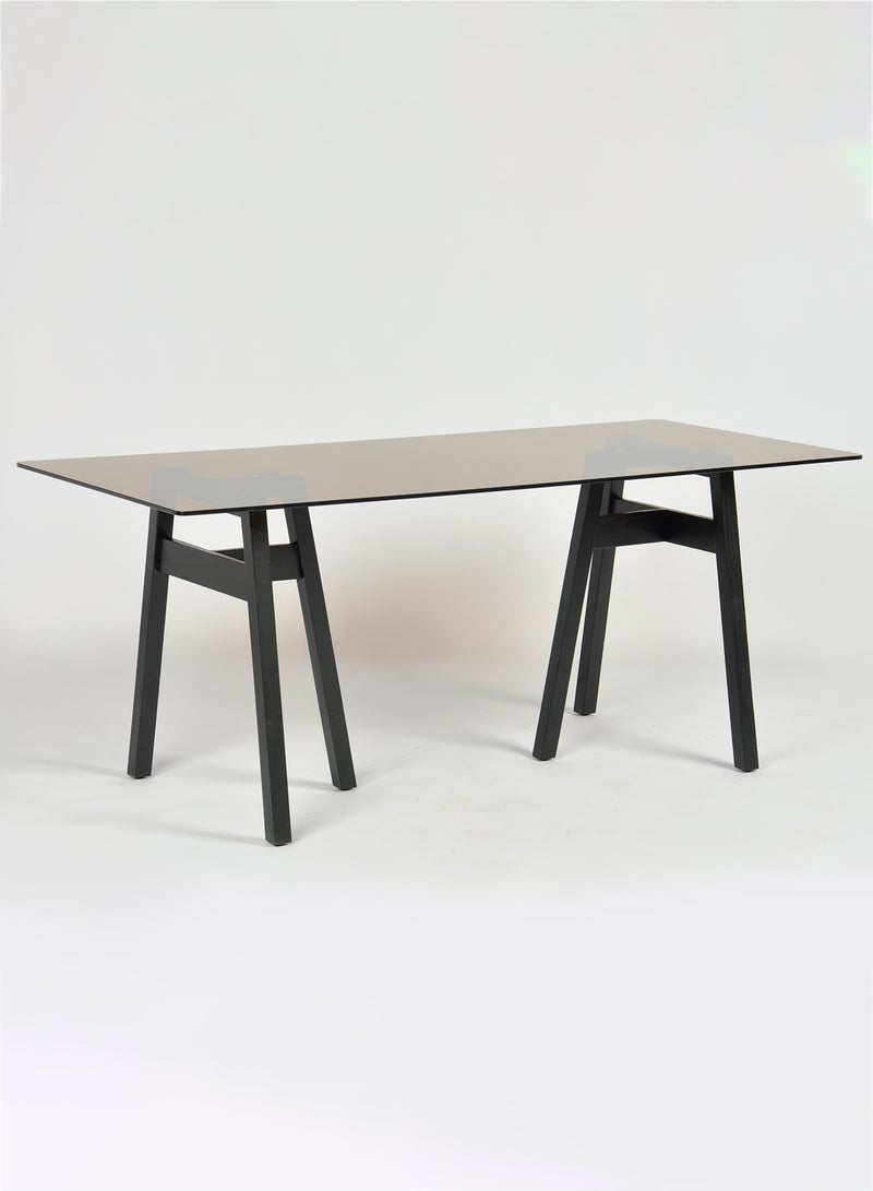 Switch Dining Table - Modern Home Rectangular shape - Black 180*80*75cm  - Image 2