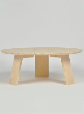 Coffee Table In Natural Wooden - Natural 100*100*40cm - v1657622616/N46622068A_1