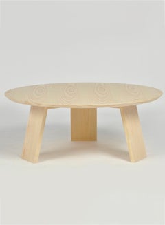 Switch Coffee Table In Natural Wooden - Natural 100*100*40cm  - Image 2