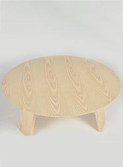 Switch Coffee Table In Natural Wooden - Natural 100*100*40cm  - Image 5