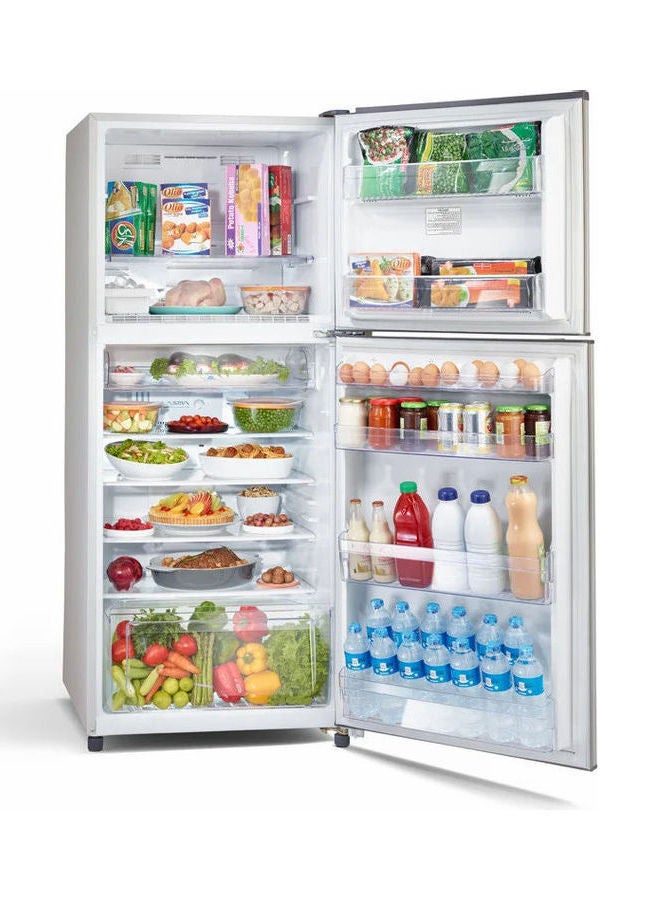 Toshiba Refrigerator No Frost 355 Liter, 2 Flat Doors 1752 kW GR-EF40P-R-S Silver - Image 2