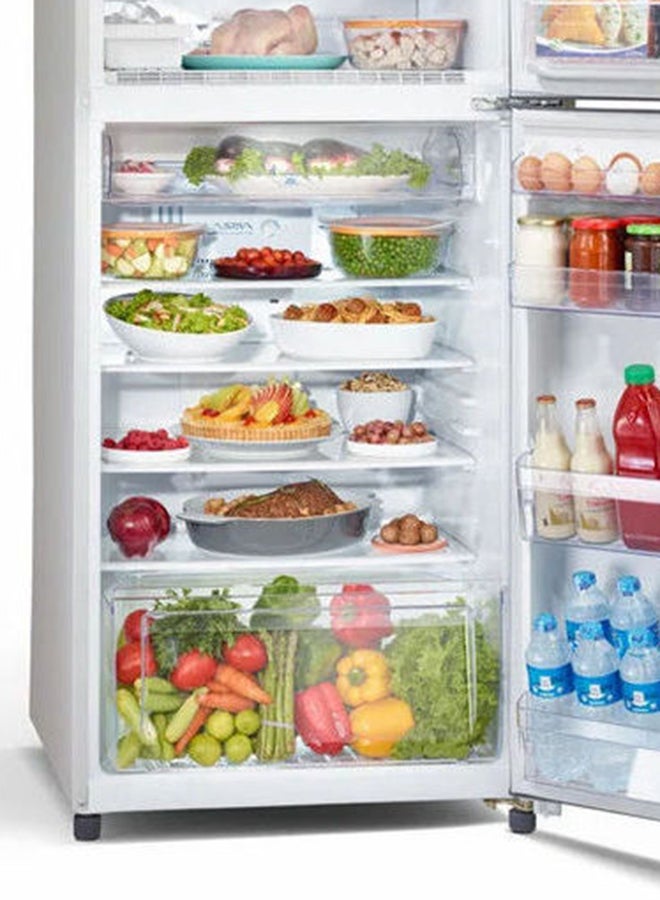 Toshiba Refrigerator No Frost 355 Liter, 2 Flat Doors 1752 kW GR-EF40P-R-S Silver - Image 4