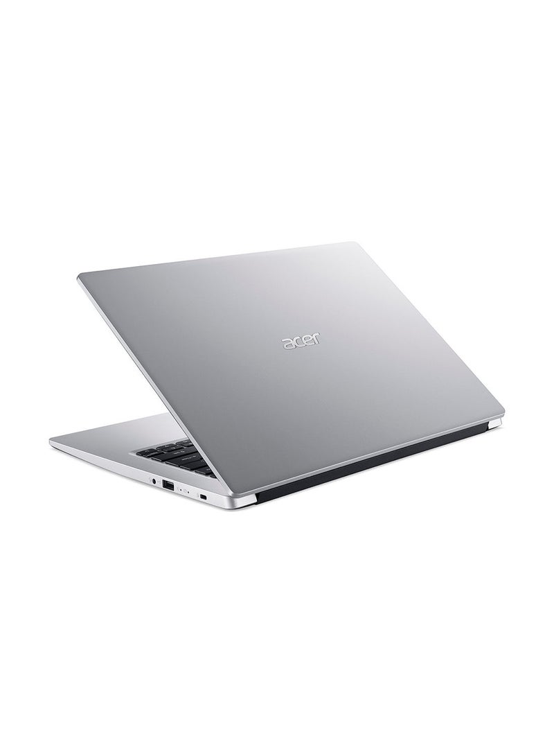 Acer - Notebook Aspire 3 A314 With 14-Inch Full HD Display, AMD Ryzen 5-3500U Processor/8GB RAM/256GB SSD/AMD Radeon Vega 8 Graphics/Windows 10 Home English Pure Silver - Image 1