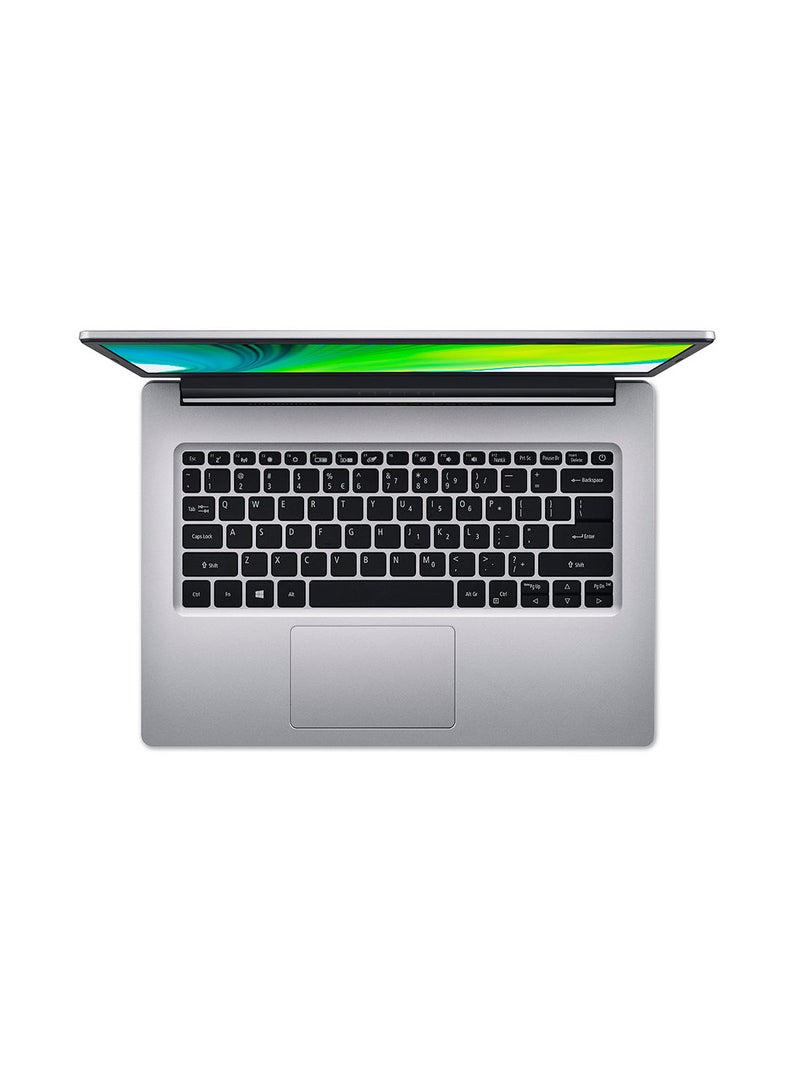 Acer - Notebook Aspire 3 A314 With 14-Inch Full HD Display, AMD Ryzen 5-3500U Processor/8GB RAM/256GB SSD/AMD Radeon Vega 8 Graphics/Windows 10 Home English Pure Silver - Image 1
