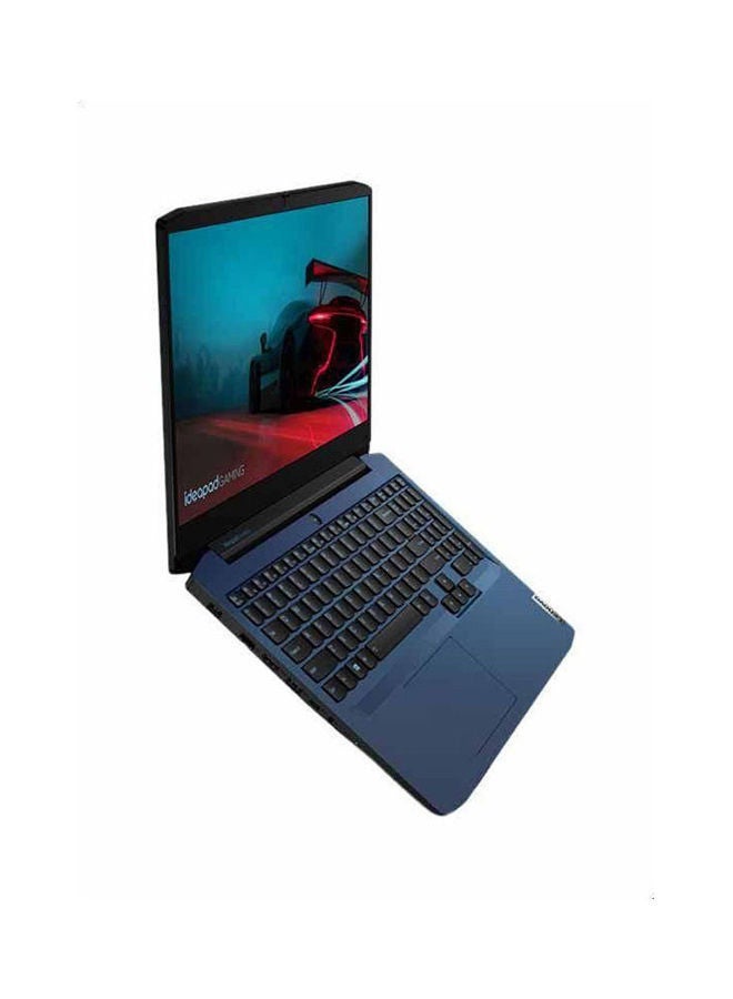IdeaPad Gaming 3 15ARH05 Laptop – With 15.6' FHD IPS 120Hz Display / AMD Ryzen 7 4800H 8-Cores / 16GB RAM / 1TB HDD / 256GB SSD / NVIDIA GeForce GTX 1650 4GB Graphics / Blue LED Backlit Keyboard / Dos English/Arabic Blue