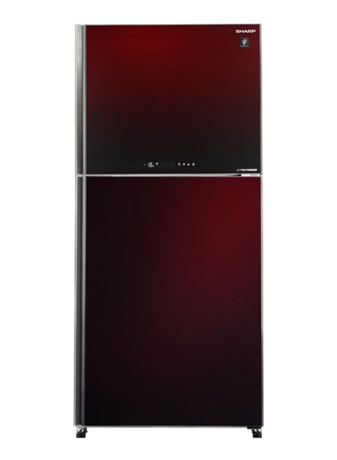 ثلاجة نوفروست رقمية بتقنية إنفرتر 300 W SJ-GV69G-RD مارون/الأسود - v1657694056/N49779596A_1