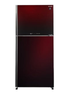 شارب ثلاجة نوفروست رقمية بتقنية إنفرتر 300 W SJ-GV69G-RD مارون/الأسود  - Image 1