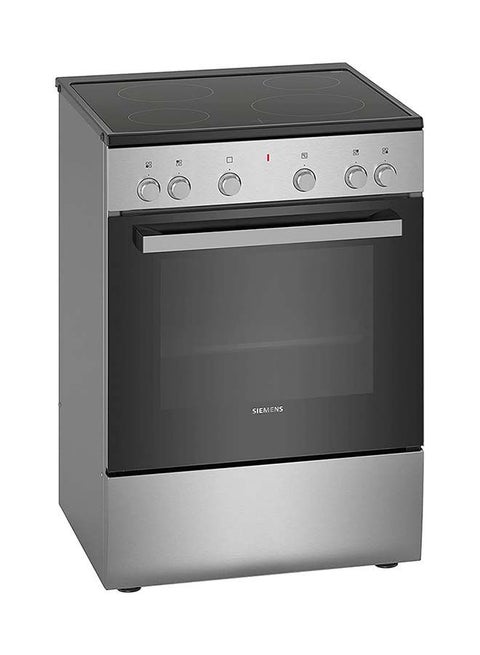 4 Cooking zones Ceramic Electric Cooker iQ300 60 x 60 cm, Schott Glass, 1 year warranty HK6L00070M silver