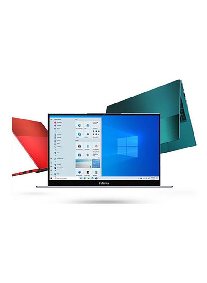 Infinix - INBook X1 Pro Laptop With 14 Inch FHD Display Intel Core i7 1065G7 16GB RAM DDR4, 512 GB SSD,Intel Iris Plus Graphics Card, Windows 10 Home English/Arabic Green - Image 1