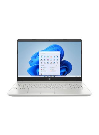 15-dw1003nx Laptop With 15.6-Inch FHD Display, Celeron N4120 Processor/4GB RAM/128GB SSD/Windows 11/Intel UHD Graphics 600 English/Arabic Natural Silver - v1657694077/N53002843A_1