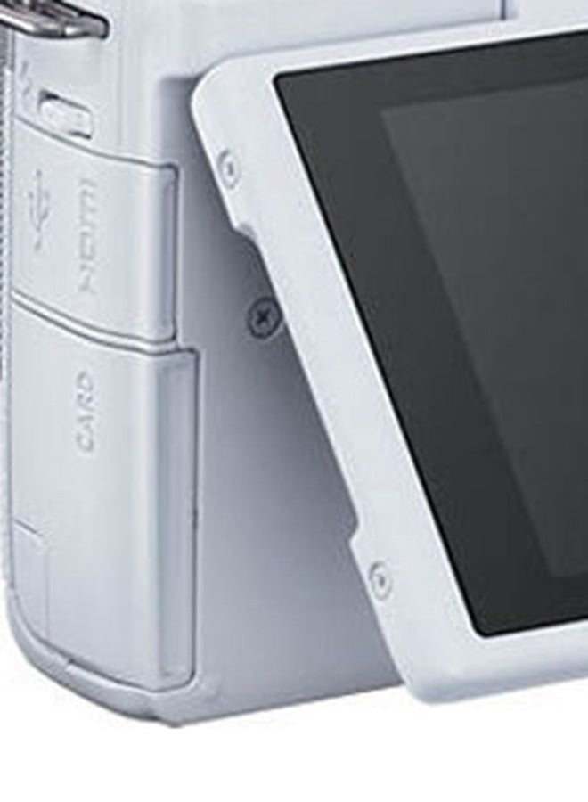 EOS M200 Mirrorless Camera With EF-M 15-45mm f/3.5-6.3 IS STM Lens 24.1MP Tilting LCD Touchscreen, Built-In Wi-Fi And Bluetooth
