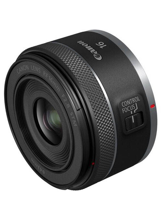 Canon - RF 16mm f/2.8 STM Lens Black - Image 1