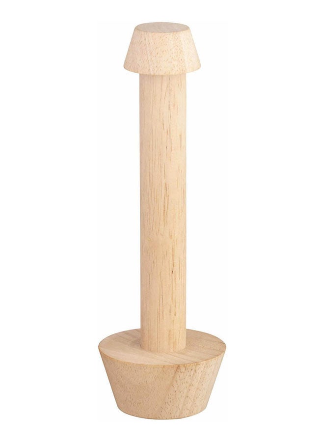 Kitchen Craft 2-Sided Wooden Pastry Tamper Multicolour 22centimeter  - Image 1