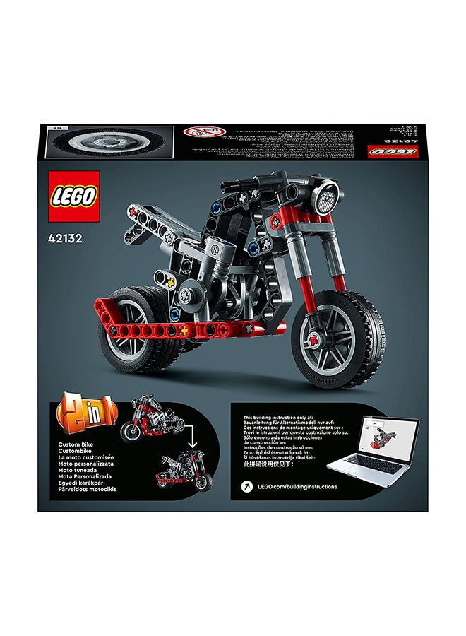 LEGO 42132 Technic Motorcycle 163 7+ Years - Image 3