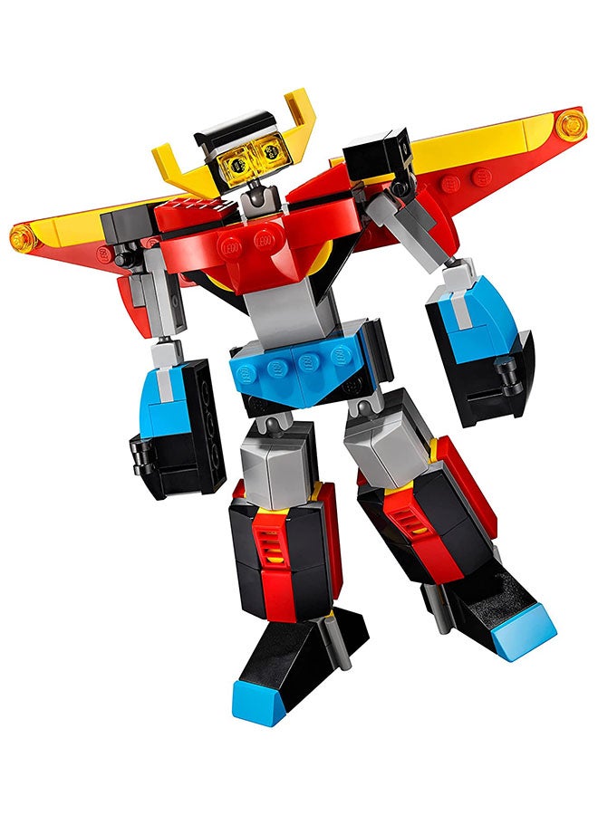 LEGO 6371102 Creator 3in1 Super Robot 31124 Building Kit Featuring a Robot Toy, a Jet Aeroplane and a Dragon Model; Creative Gifts for Passionate LEGO Fans Aged 6+ (159 Pieces) 6+ Years  - Image 3