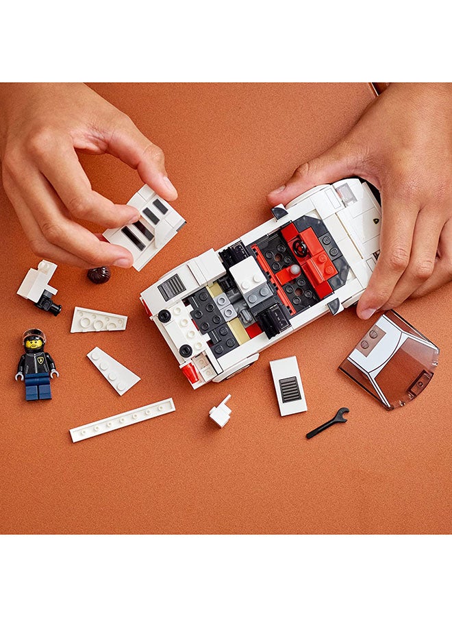 LEGO - 6379690 Speed Champions Lamborghini Countach 76908 Building Kit; Collectible Model of the Iconic Super Sports Car for Kids Aged 8+, Includes a Driver Minifigure with Helmet and Wrench (262 Pieces) 262 8+ Years - Image 1