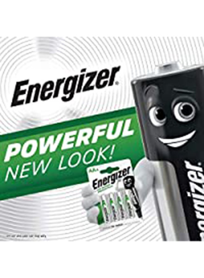 Energizer - Energizer Rechargeable batteries - AAA  Pack Of 2 Silver/Green - Image 1