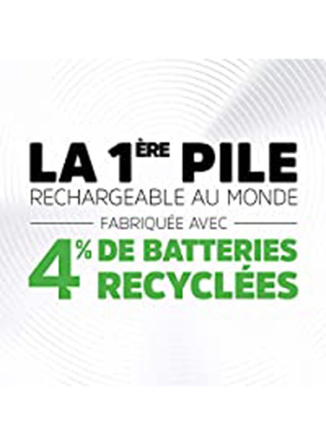 Energizer Energizer Rechargeable Extreme AA Batteries Pack of 4 silver/green - Image 5