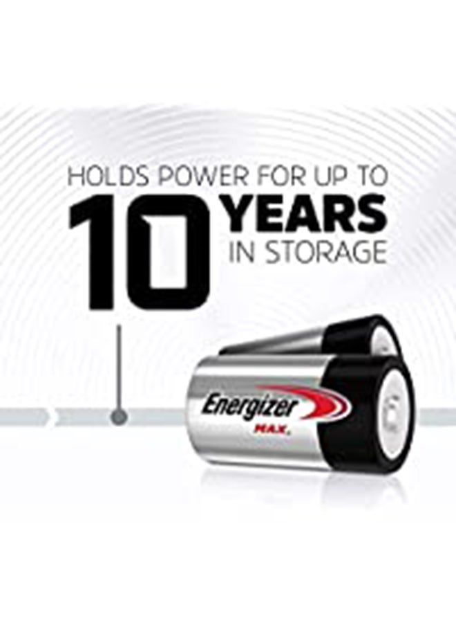 Energizer Max Battery - AA - Promo Pack Of 4 Silver/Black/Red