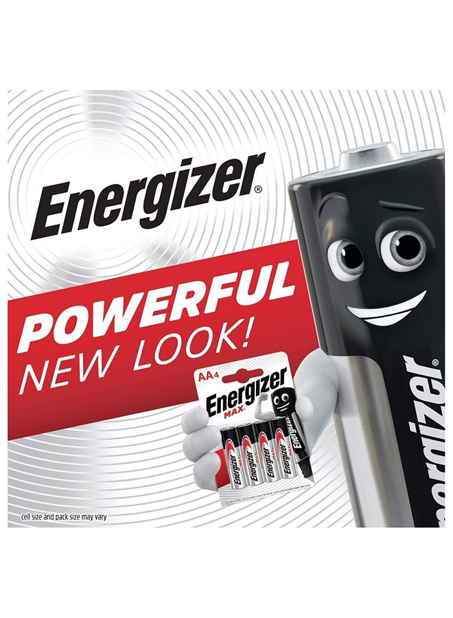 Energizer 2 D Max Blister Card - Pack Of 2 Silver/Black  - Image 3