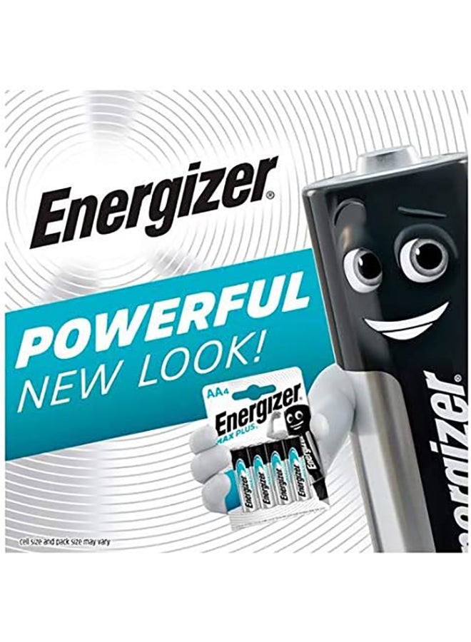 Energizer Max Plus Alkaline AA Batteries - Pack Of 8 Silver/Black - v1657716395/N36132217A_5