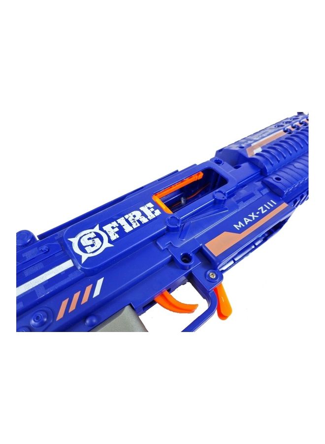 مايتويز مسدس كهربائي Epic Rage G4A Fortnite S Fire Elite Dart Blaster مع 20 رصاصة 74x19x5 سم 74x19x5سم - Image 3