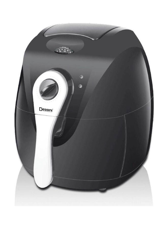 ديسيني مقلاة هوائية 600 2.6 L 1300 W airfryer600black أسود/ فضي