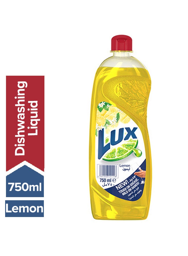 Lux - Dishwash Liquid For Sparkling Clean Dishes Lemon Tough On Grease And Mild On Hands 750.0ml - Image 1