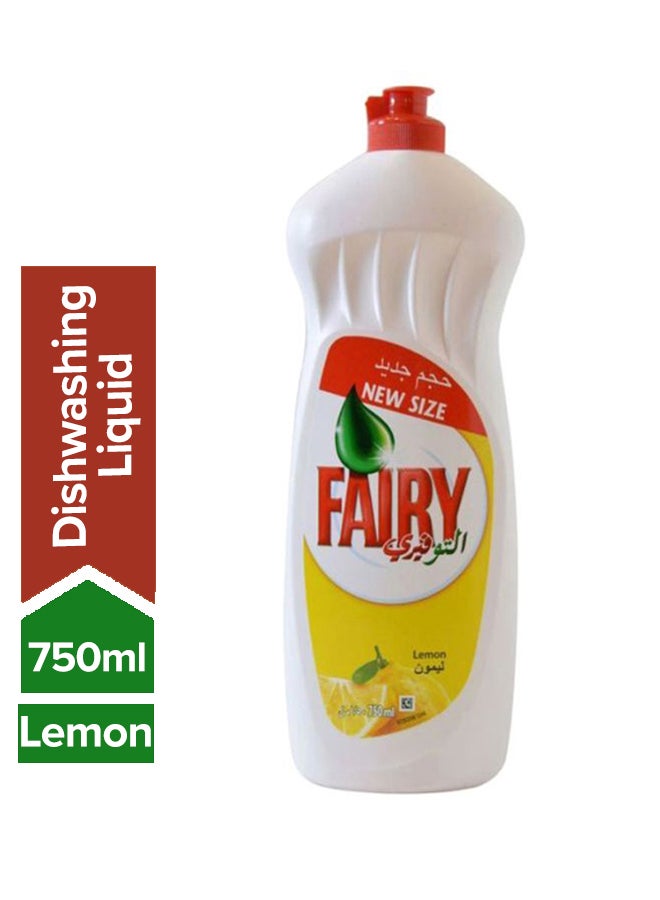 Fairy Lemon Diswashing Liquid 750ml