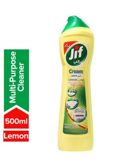 Jif Pack Of 16 Cream Lemon Cleaner Clear 500ml  - Image 1