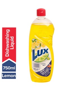Lux Lemon Dishwashing Liquid Yellow 750ml 