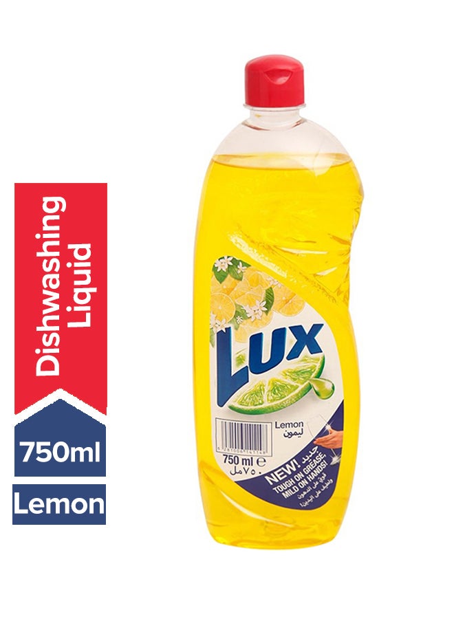 Lux Lemon Dishwashing Liquid Yellow 750ml 