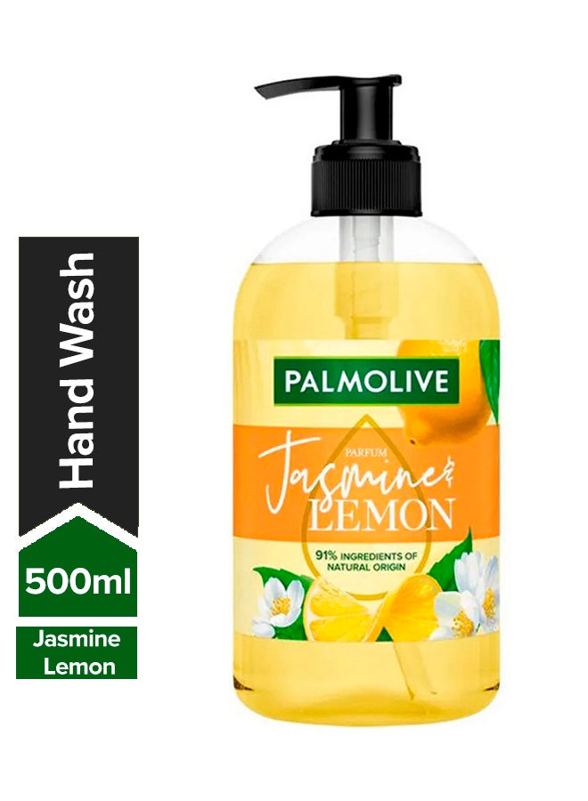 Palmolive - Parfum Jasmine & Lemon Handwash Orange 500ml - Image 1