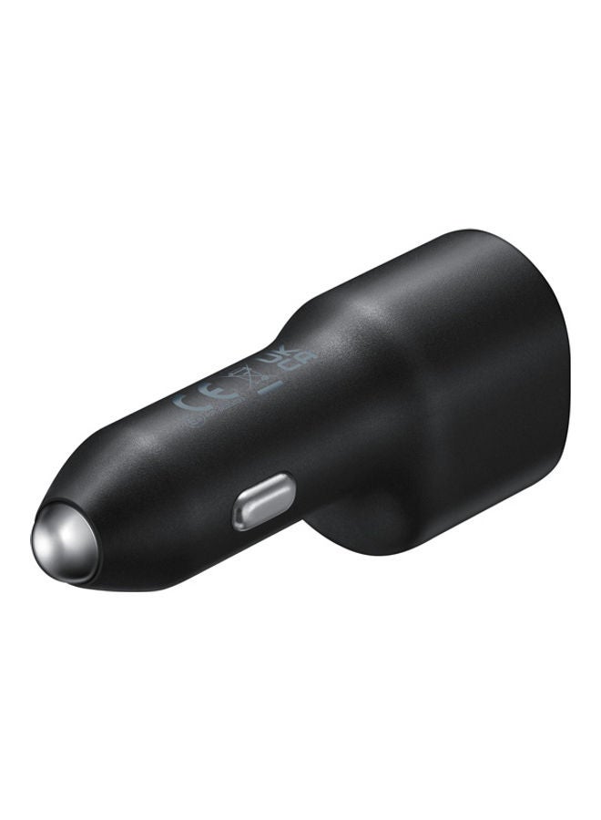 Samsung Dual Port Car Charger 25W + 15W Black  - Image 3