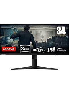 34-Inch G34w-10 Ultra-Wide Curved Gaming Monitor / 144Hz / AMD FreeSync / 34inch Black