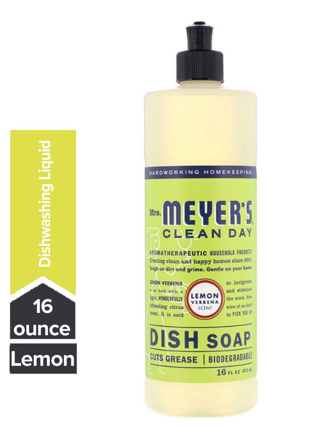 مسز مايرز كلين داي صابون سائل للأطباق برائحة اللويزة الليمونية
