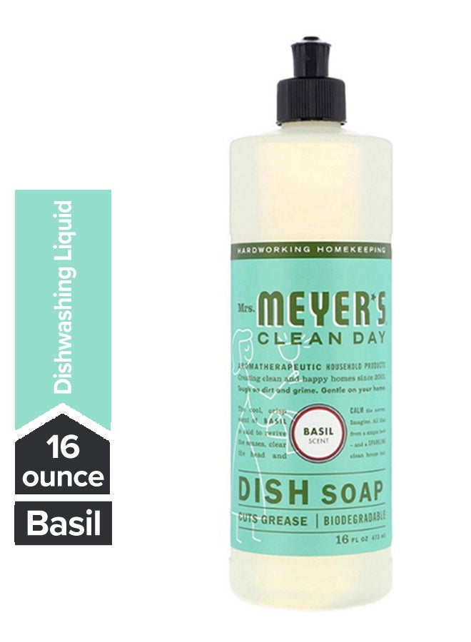 Mrs. Meyer's Clean Day Basil Scent Liquid Dish Soap