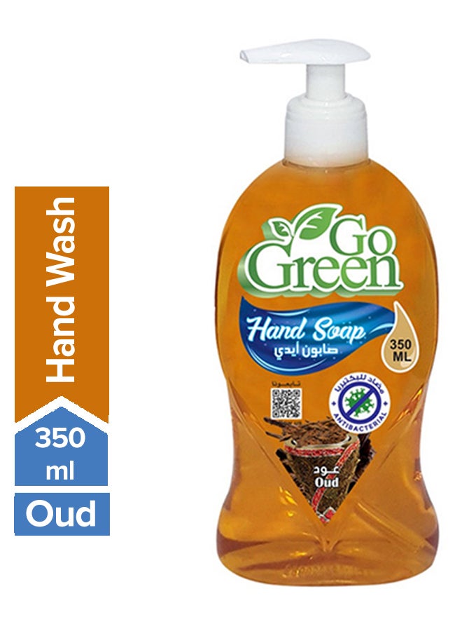 GO GREEN Antibacterial Hand Soap Oudh 350ml