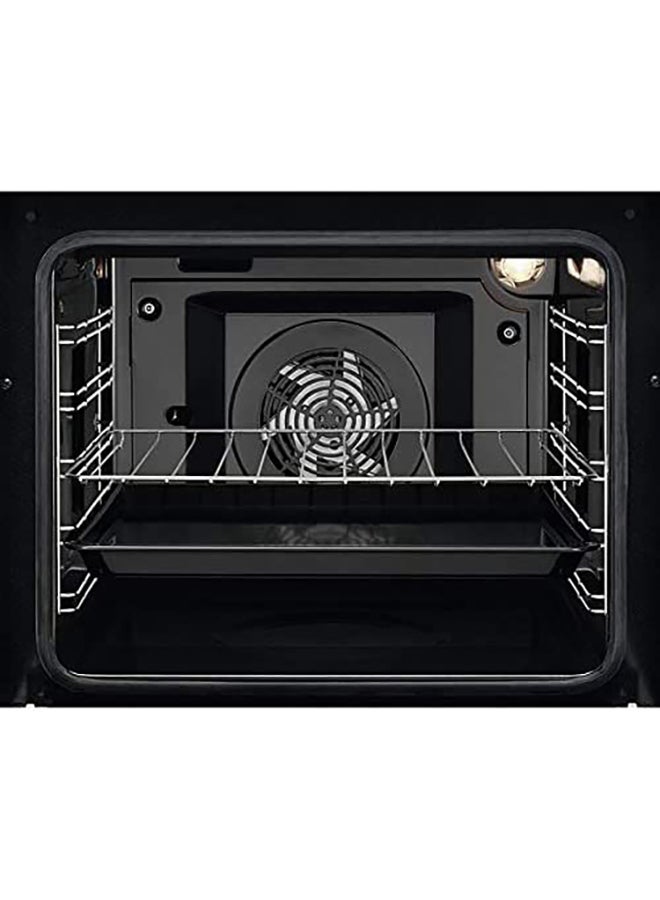 Electrolux - 4 Burner Gas Cooker 60 x 60 cm, Self clean, 1 year warranty EKG613A1OX Silver/Black - Image 1