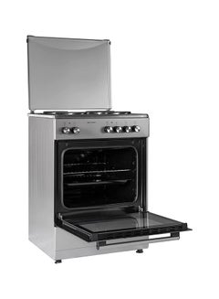 Wolf Power 4 Hot Plate Electric Cooker  60 x 60 cm , 65 Liters Oven With Fan, Automatic Ignition, Stainless Steel, 1 Year Warranty (No Cable Included) WGC6060HERMF Silver  - Image 3
