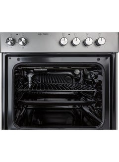 Wolf Power 4 Hot Plate Electric Cooker  60 x 60 cm , 65 Liters Oven With Fan, Automatic Ignition, Stainless Steel, 1 Year Warranty (No Cable Included) WGC6060HERMF Silver  - Image 5