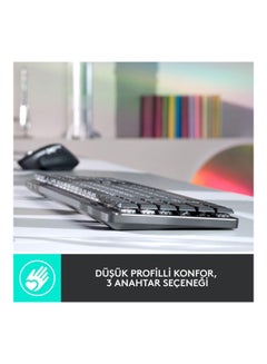 Logitech MX Mechanical Illuminated Performance Wireless Keyboard Graphite  - Image 3