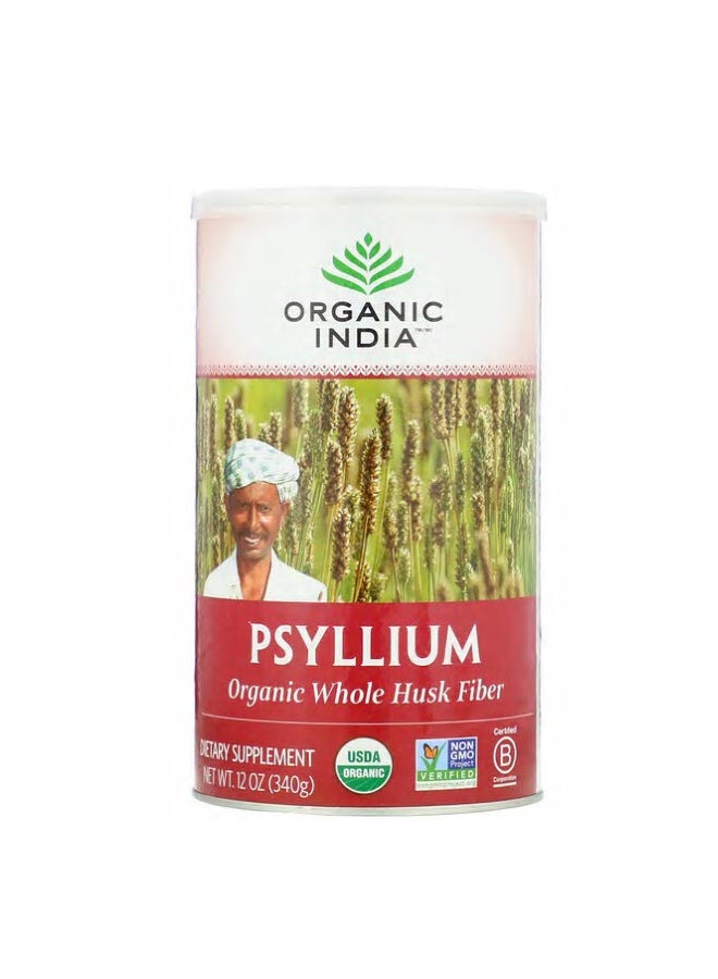 Organic India - Whole Husk Psyllium Powder - Image 1