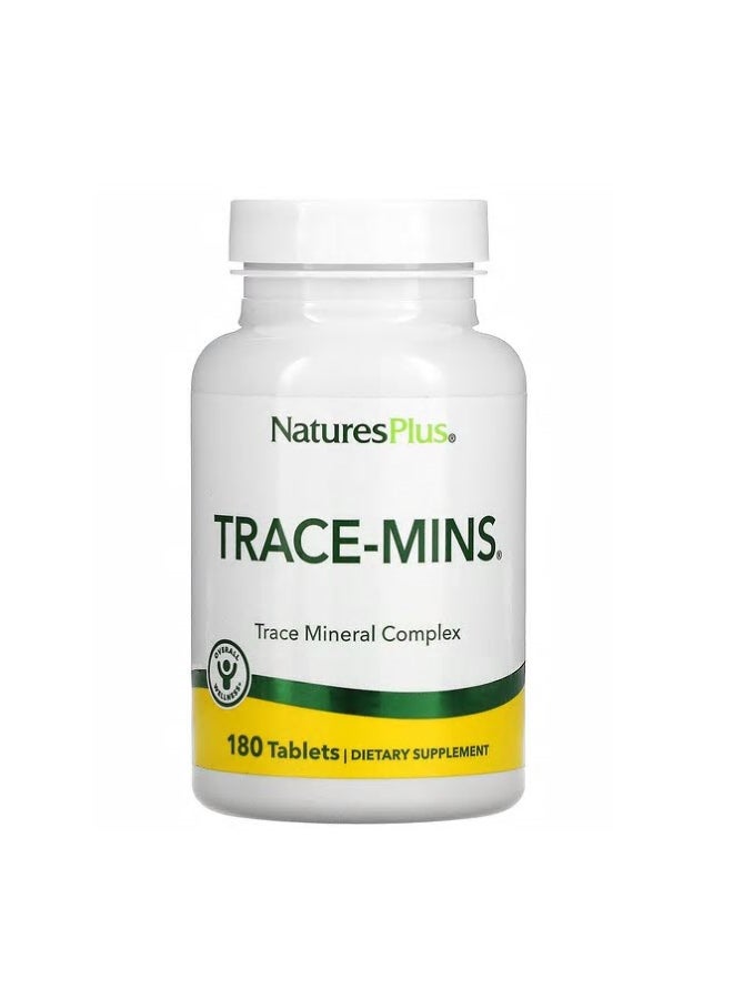ناتشرز بلاس مكمل غذائي تريس مينرال - 180 قرص - Image 1