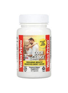 Odor Cleanse Breath And Body - 50 Capsules - v1657784487/N37101770A_1