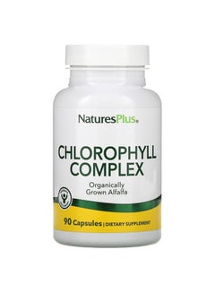 Nature's Plus Natural Chlorophyll Alfalfa Supplement - 90 Vegetarian Capsules  - Image 1